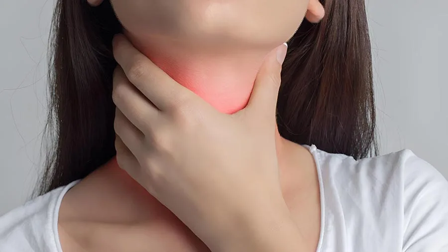 neumólogo, faringitis